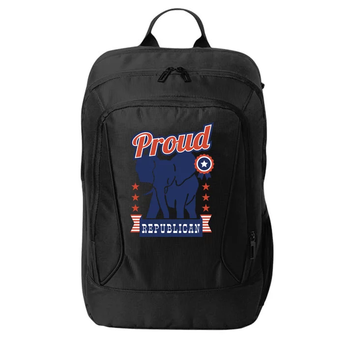 Proud Republican Political City Backpack