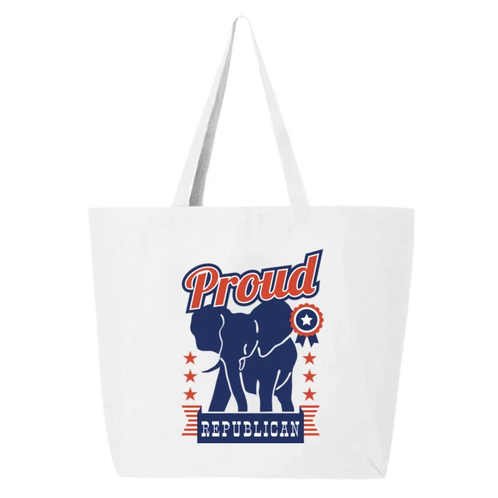 Proud Republican Political 25L Jumbo Tote