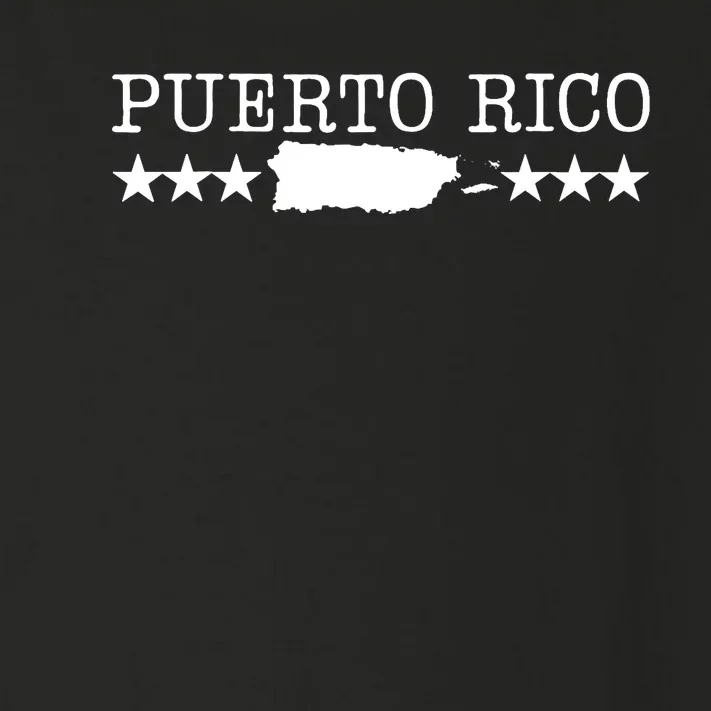 Puerto Rico Pride: Proud To Be Puerto Rican Toddler Long Sleeve Shirt