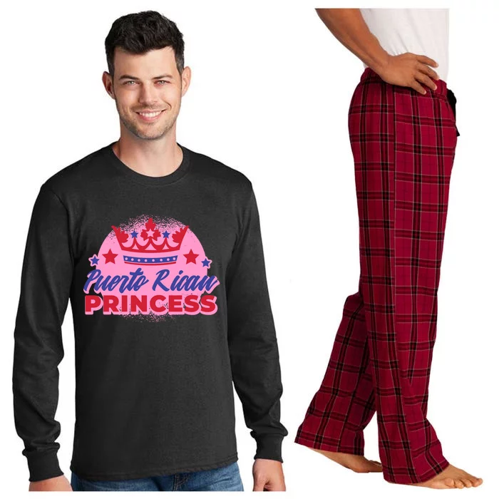 Puerto Rican Princess Long Sleeve Pajama Set