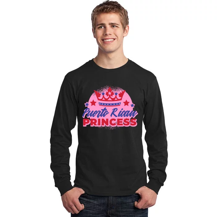 Puerto Rican Princess Tall Long Sleeve T-Shirt