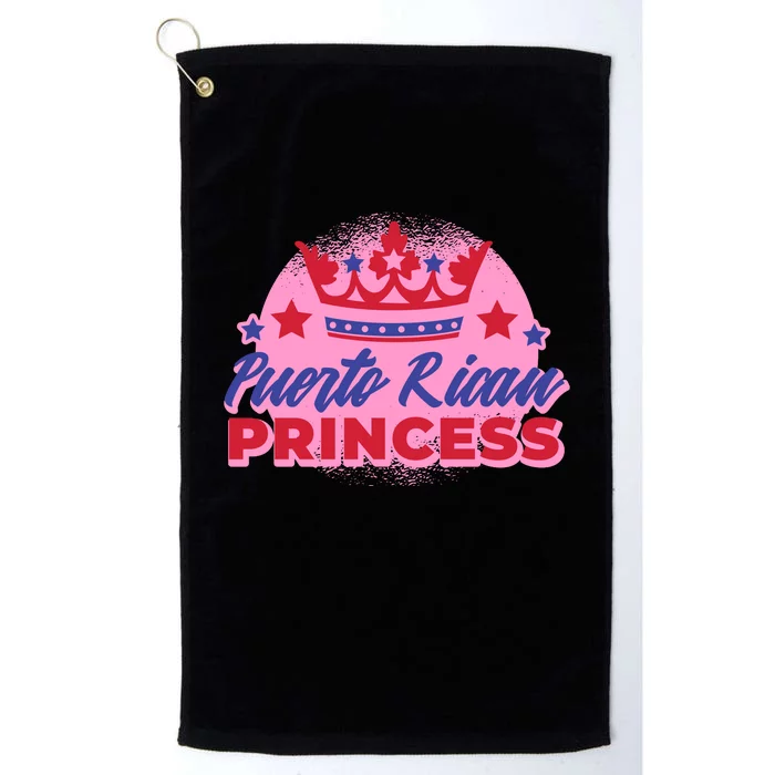 Puerto Rican Princess Platinum Collection Golf Towel