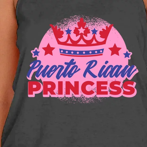 Puerto Rican Princess Women's Knotted Racerback Tank