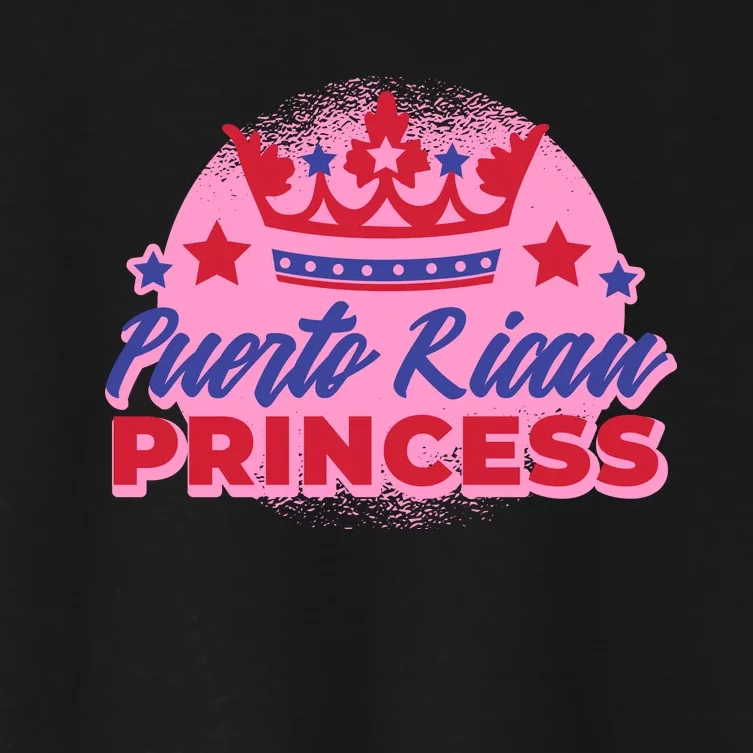 Puerto Rican Princess Women's Crop Top Tee