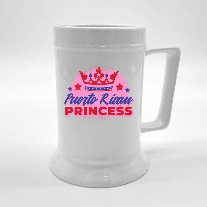 Puerto Rican Princess Front & Back Beer Stein