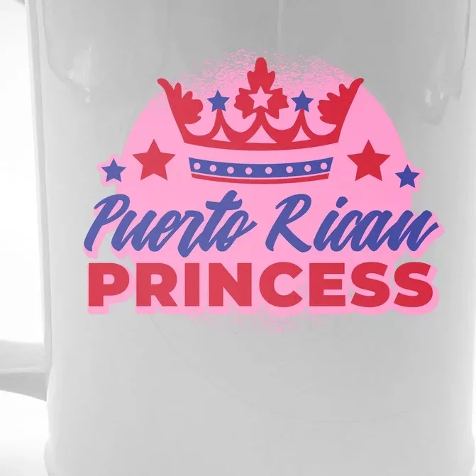 Puerto Rican Princess Front & Back Beer Stein