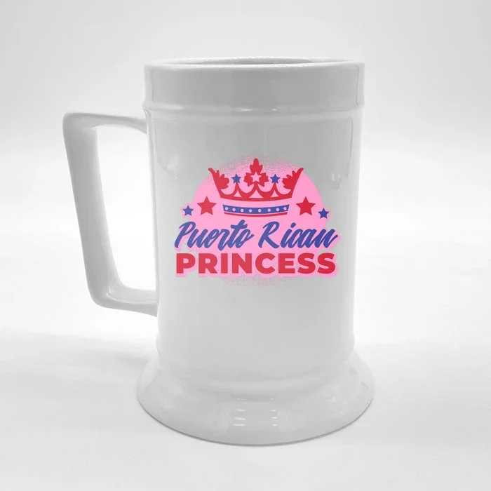 Puerto Rican Princess Front & Back Beer Stein