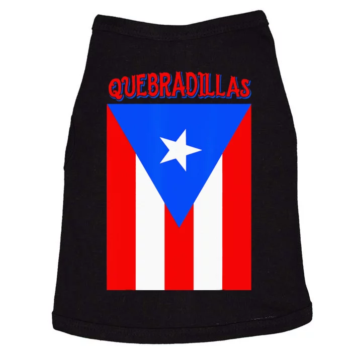 Puerto Rican Quebradillas Puerto Rico Flag Doggie Tank