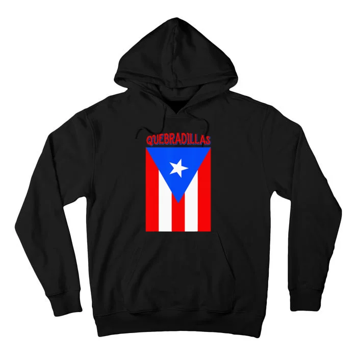 Puerto Rican Quebradillas Puerto Rico Flag Tall Hoodie