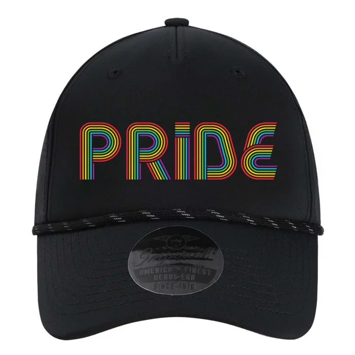 Pride Rainbow Retro Celebration Performance The Dyno Cap