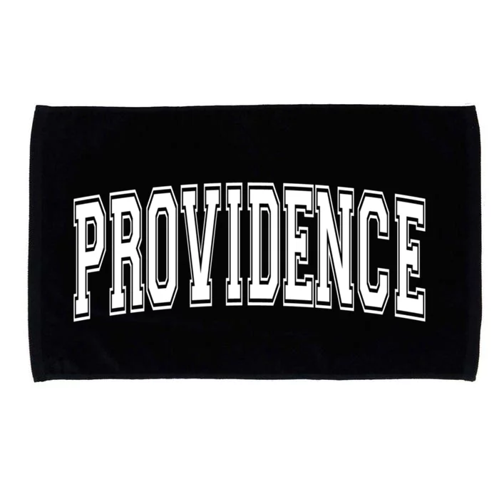 Providence Ri Rhode Island Usa Vintage Sports Varsity Style Cool Gift Microfiber Hand Towel