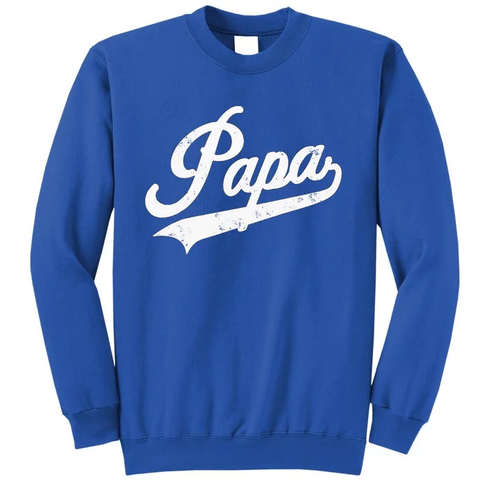 Papa Retro Style Father’s Day Gift For Funny Papa Grandpa Sweatshirt