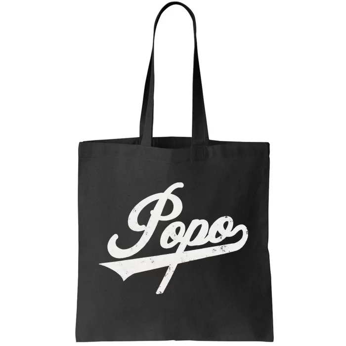 Popo Retro Style Father’s day gift for Papa Grandpa Tote Bag