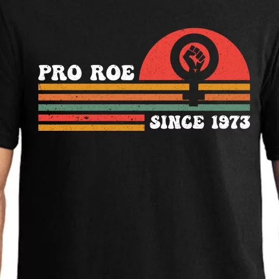 Pro Roe Since 1973 Vintage Retro T Pajama Set