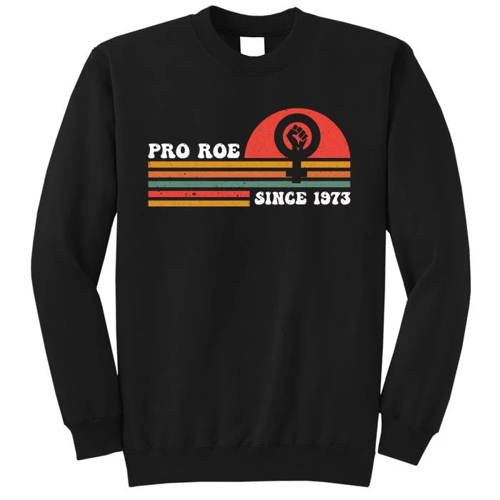 Pro Roe Since 1973 Vintage Retro T Tall Sweatshirt