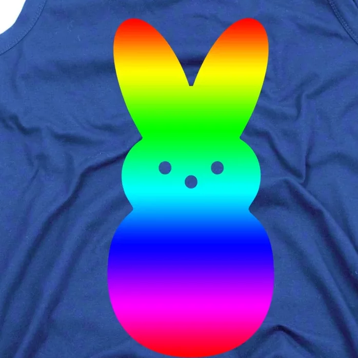 Peeps Rainbow Striped Gift Bunny Peep Gift Tank Top