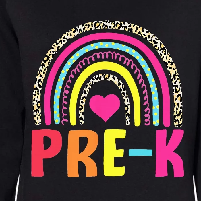 PreK Rainbow Squad Pre K Team Teacher Womens California Wash Sweatshirt