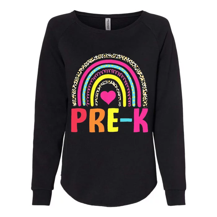 PreK Rainbow Squad Pre K Team Teacher Womens California Wash Sweatshirt