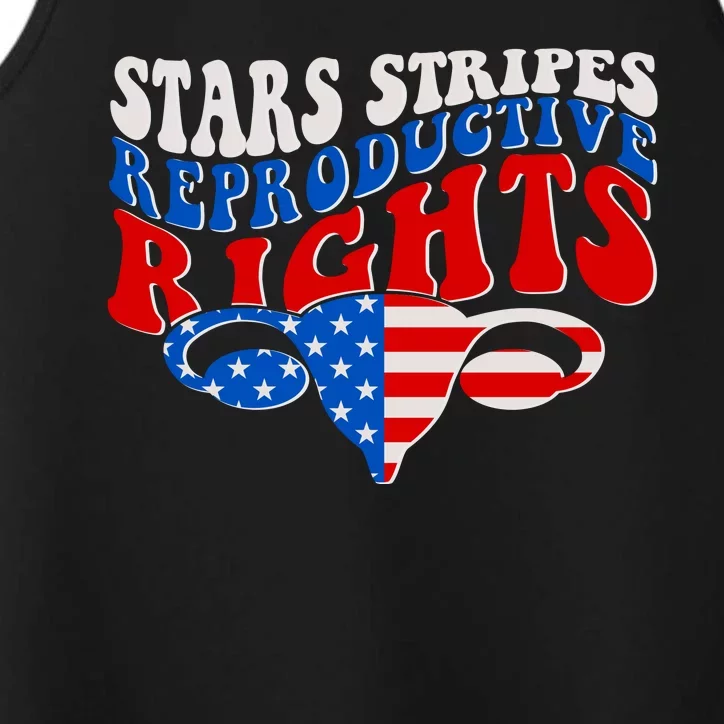 Pro Roe Stars Stripes Reproductive Rights Performance Tank