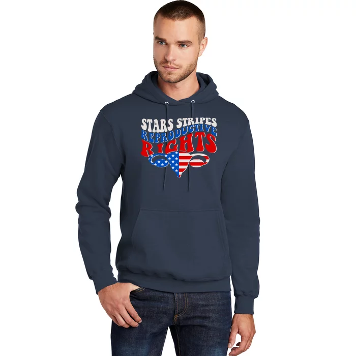 Pro Roe Stars Stripes Reproductive Rights Hoodie