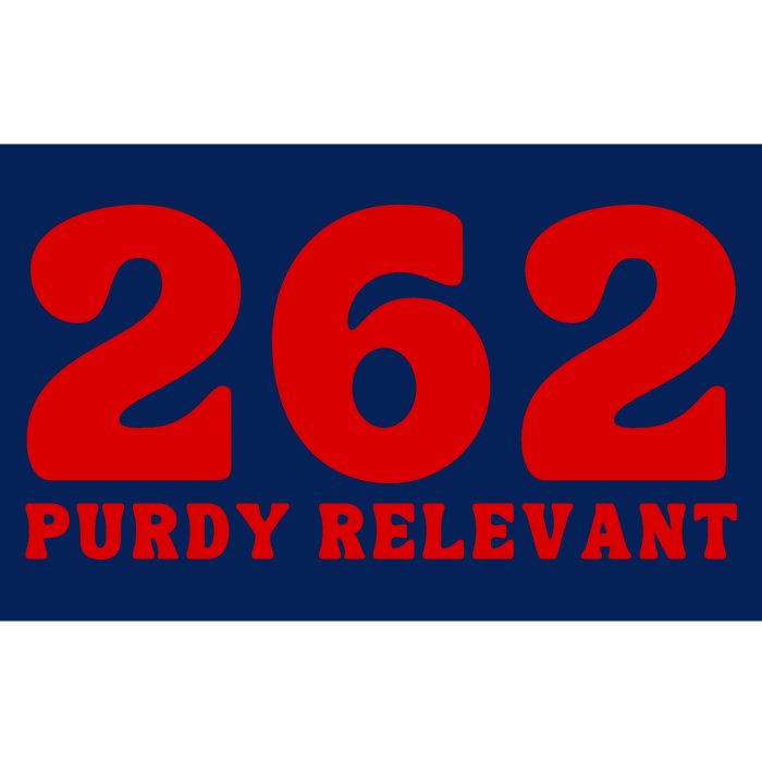 Purdy Relevant San Francisco Football Playoffs Bumper Sticker