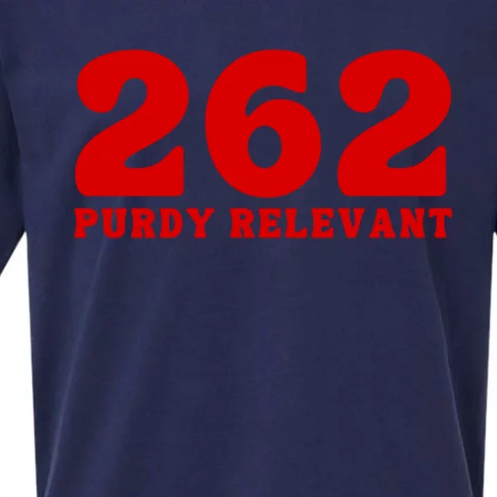 Purdy Relevant San Francisco Football Playoffs Sueded Cloud Jersey T-Shirt