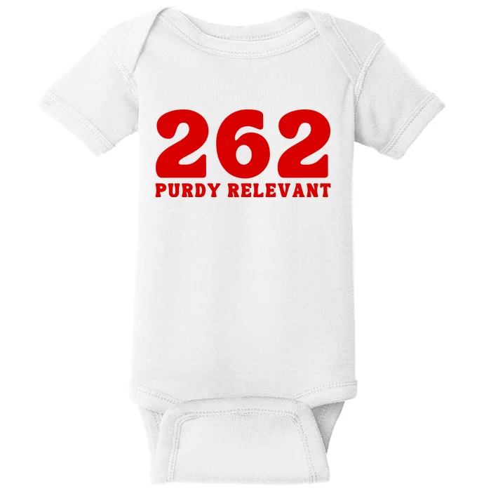 Purdy Relevant San Francisco Football Playoffs Baby Bodysuit