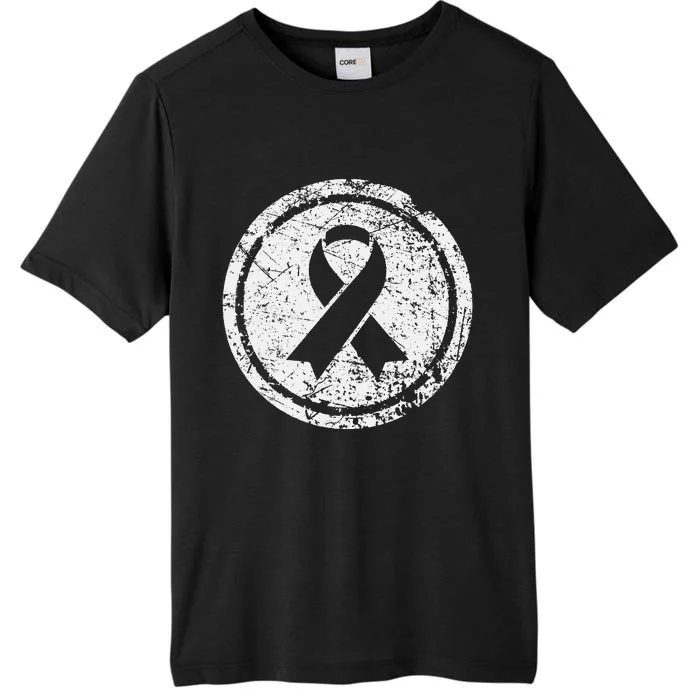 Purple Ribbon Support Survivors Domestic Violence Awareness ChromaSoft Performance T-Shirt