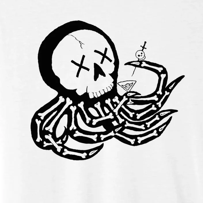 Punk Rock Skeleton Octopus ChromaSoft Performance T-Shirt