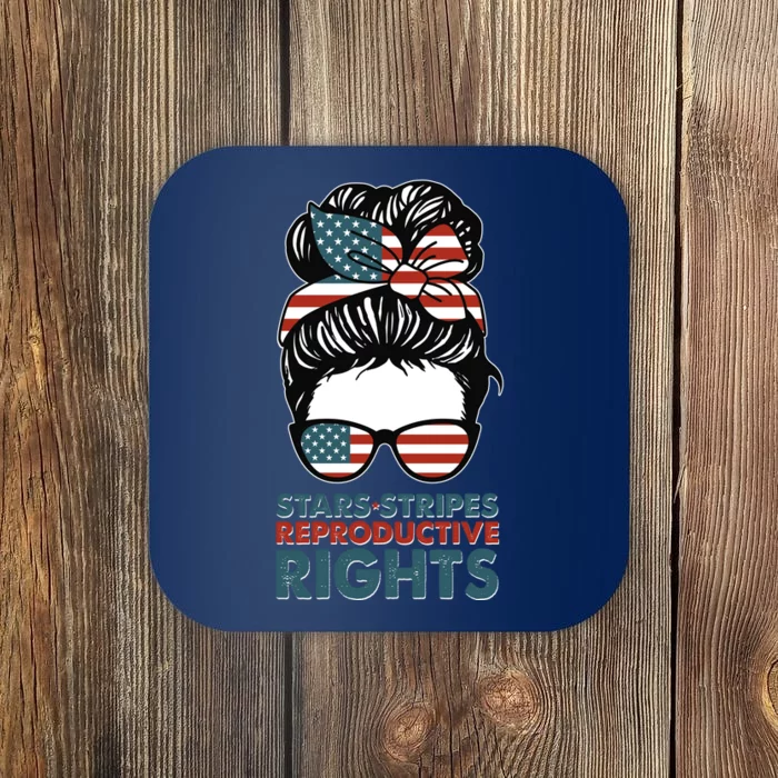 Pro Roe Stars Stripes Reproductive Rights Coaster