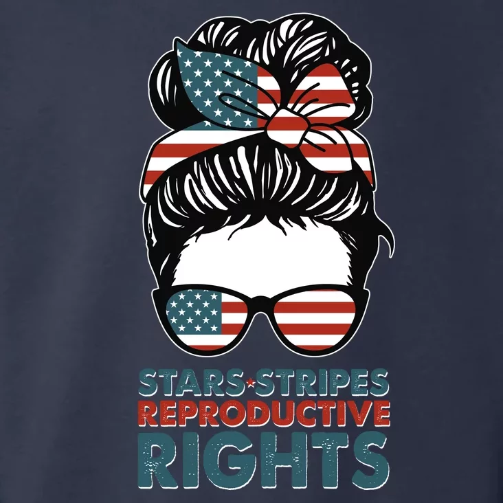 Pro Roe Stars Stripes Reproductive Rights Toddler Hoodie