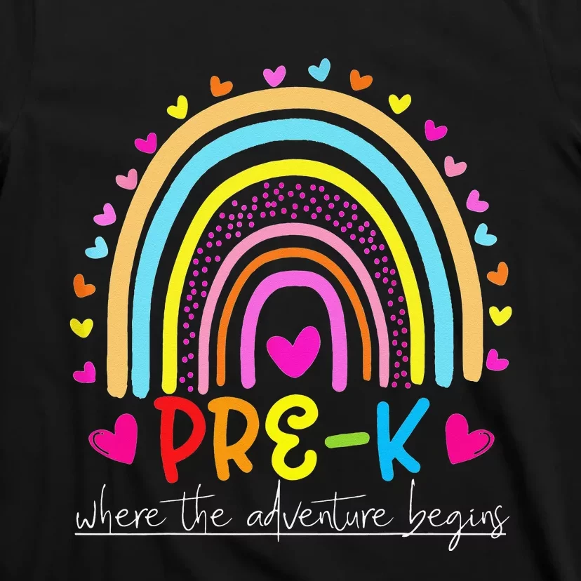 PreK rainbow teacher team PreK squad T-Shirt