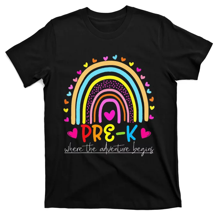 PreK rainbow teacher team PreK squad T-Shirt