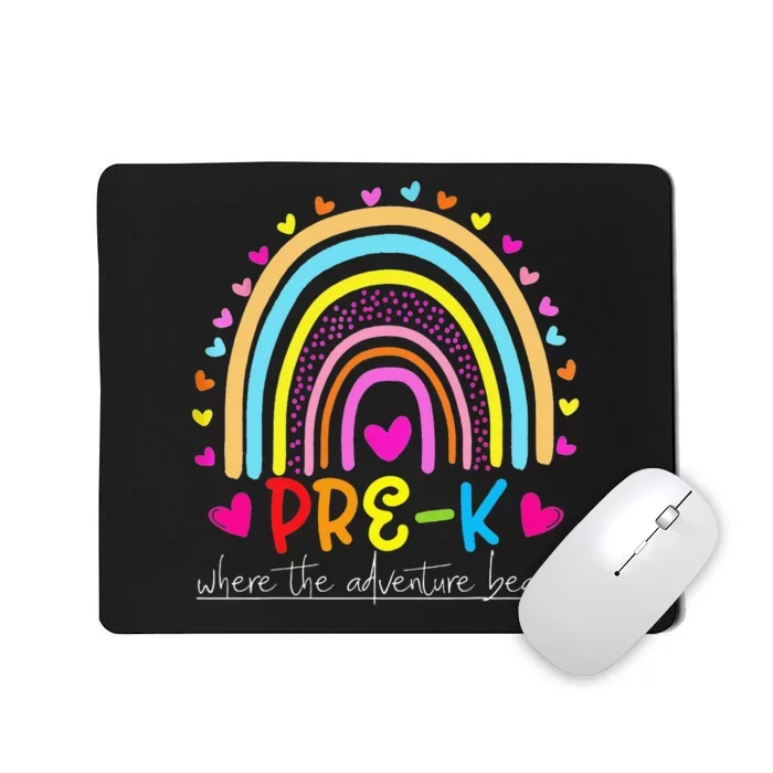 PreK rainbow teacher team PreK squad Mousepad