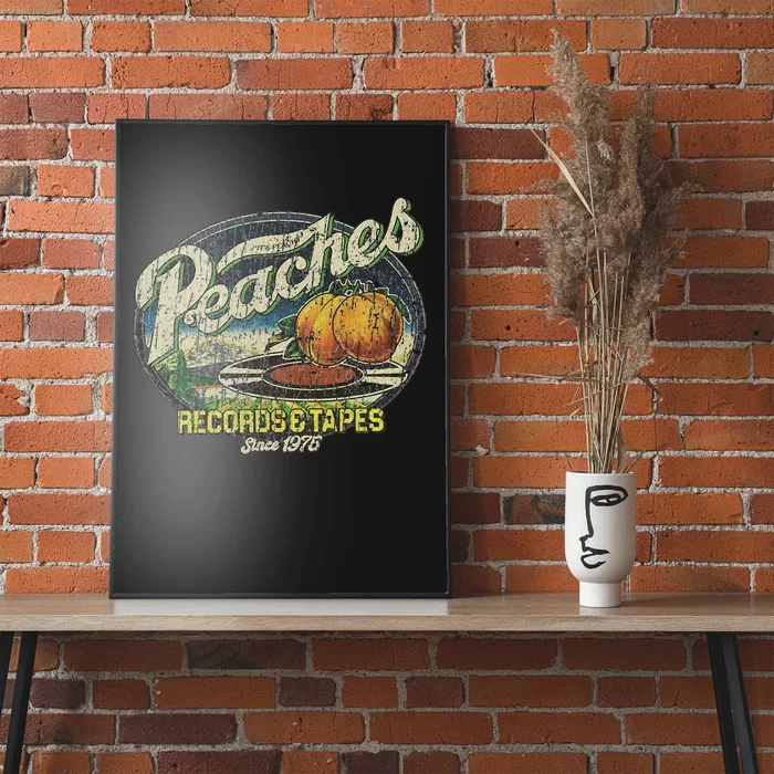 Peaches Records & Tapes 1975 Poster