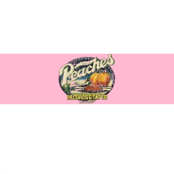 Peaches Records Tapes 1975 Bumper Sticker