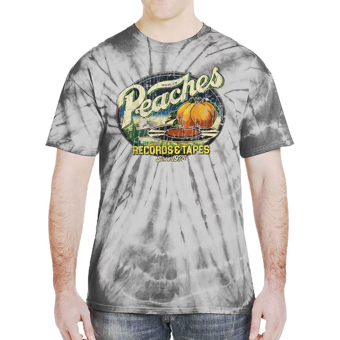 Peaches Records Tapes 1975 Tie-Dye T-Shirt