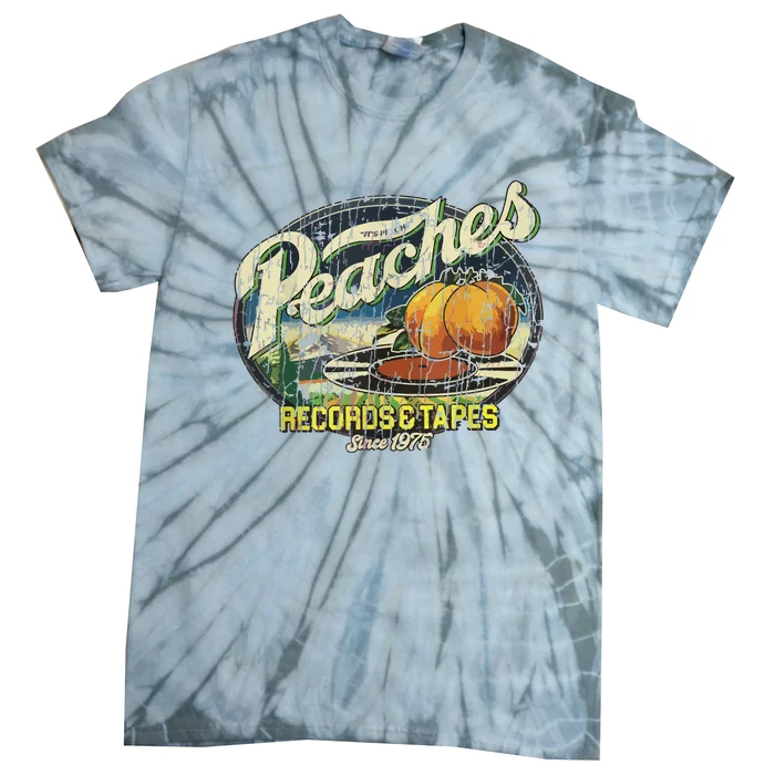 Peaches Records Tapes 1975 Tie-Dye T-Shirt