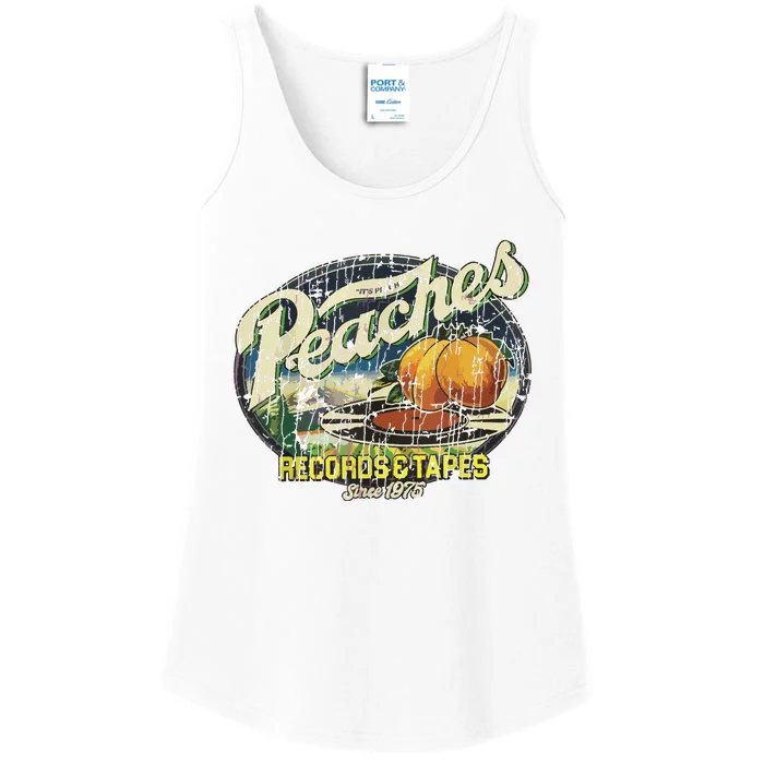 Peaches Records Tapes 1975 Ladies Essential Tank