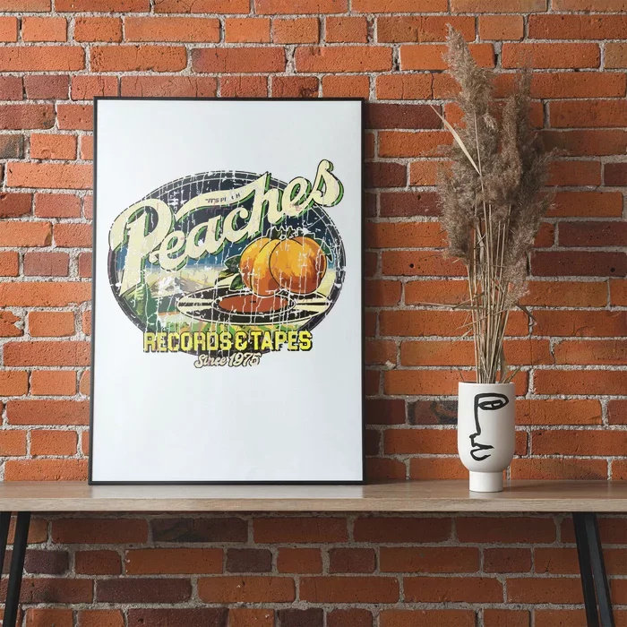 Peaches Records Tapes 1975 Poster