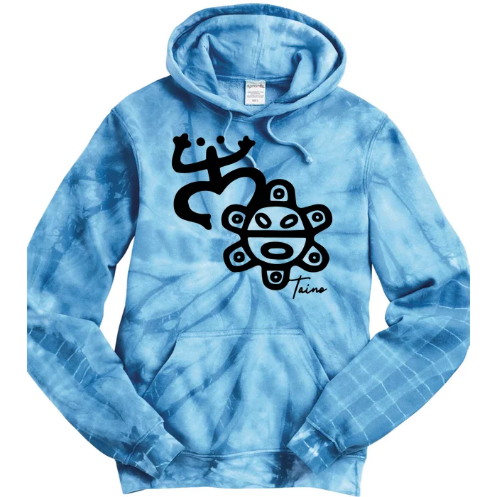 Puerto Rico Taino Coqui Frog Tie Dye Hoodie