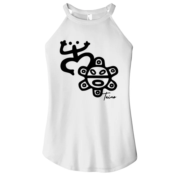 Puerto Rico Taino Coqui Frog Women’s Perfect Tri Rocker Tank