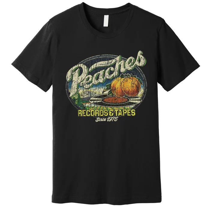 Peaches Records & Tapes 1975 Premium T-Shirt