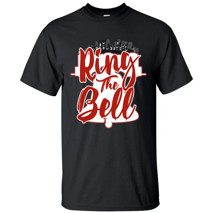 Philly Ring The Bell Philadelphia Baseball Vintage Christmas Tall T-Shirt