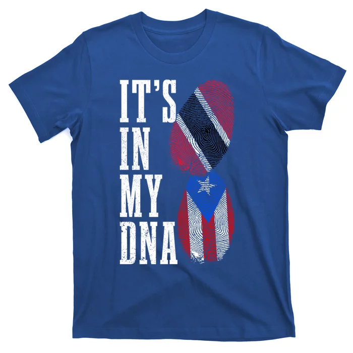 Puerto Rico Trinidad Tobago Its In My Dna Pride Puerto Rican Cool Gift T-Shirt