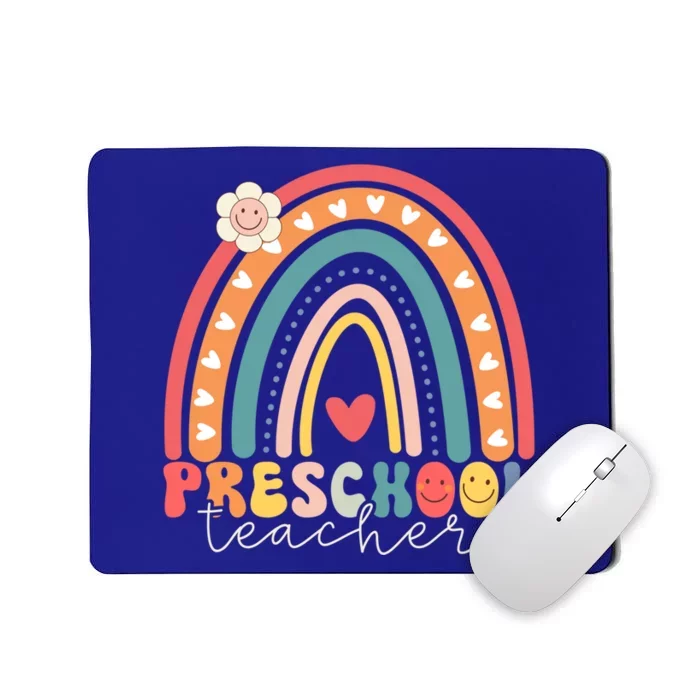 Preschool Rainbow Teacher Team Preschool Squad Gift Mousepad