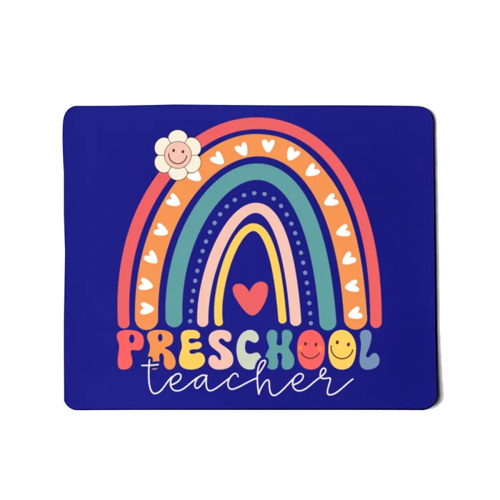 Preschool Rainbow Teacher Team Preschool Squad Gift Mousepad