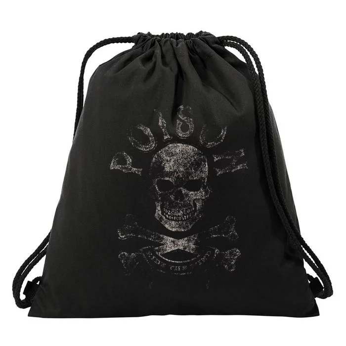 P.O.I.S.O.N Ride The Wind Drawstring Bag