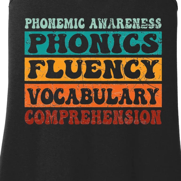 Phonemic Reading Teacher Science of Reading Phonics Ladies Essential Tank