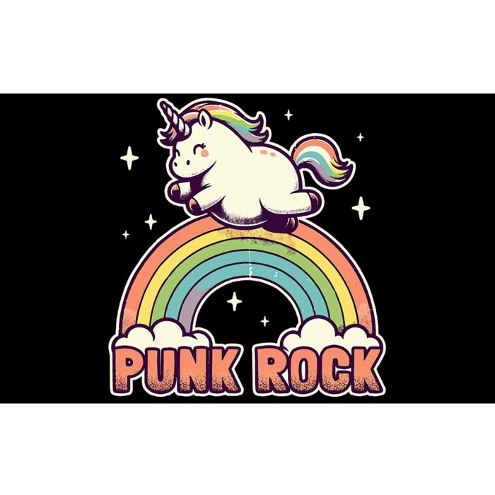 Punk Rock Unicorn I Punk Rock Bumper Sticker